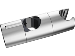 Lurelia Suporte Adesivo Para Chuveiro Aço Inoxidável Cromado 18-25 Mm Rotação 360º Ajustável Universal Sem Furação