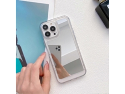 Capa De Tpu Espelhada Para Iphone 11, Branca