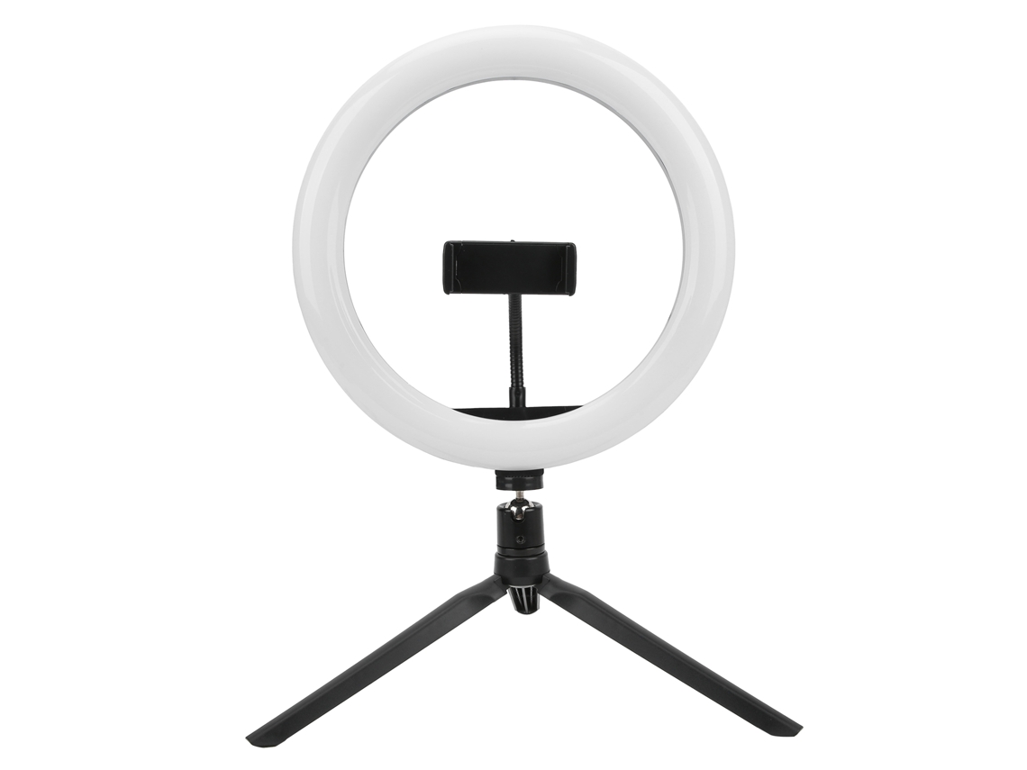 Luz Anular 3 Colores Herramienta De Cámara Circular Para Grabar Vídeos Clases Online Maquillaje Selfie