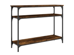 Console Table, Console Tables Vidaxl Marrom Madeira Processada (n/a)