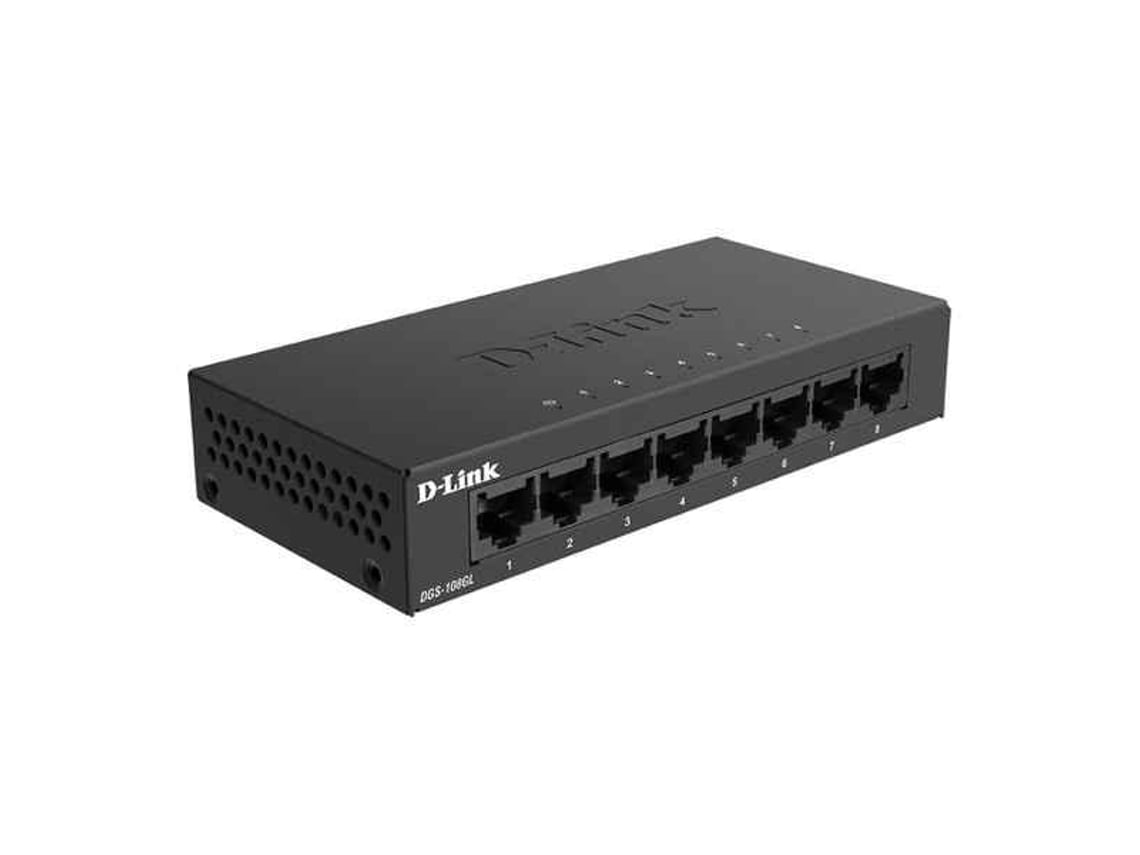 Switch Rede D-LINK 8 Portas DGS-108GL