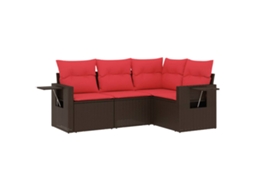 Mesa com Armário Madeira Engenheirada MAISON EXCLUSIVE