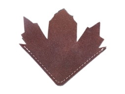 Marcador De Canto Maple Leaf Lindo E Estiloso, Decorativo, De Couro, Para Estudantes, Amantes De Livros