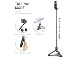 2026 palo Selfie para Teléfono Plegable Ajustable 86cm Con Clip Y Trípode Estable para Escritorio