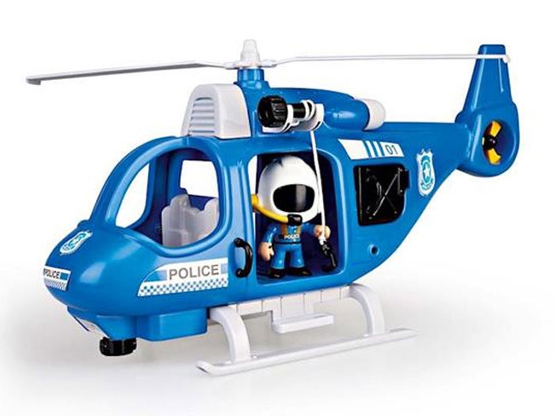 Boneca PINYPON Action Helicóptero de Polícia