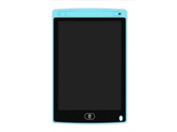 Mali tablet Lcd 8,5 Polegadas para Crianças Quadro de Desenho com Tela Monocromática Azul Claro