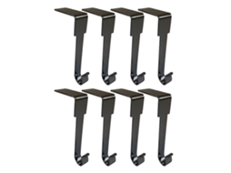 Cabides De Metal Para Meias De Natal, Ganchos Para Pendurar Acessórios De Lareira, Enfeites De Lareira, Suportes Para Festas, Prata Olysi Shop