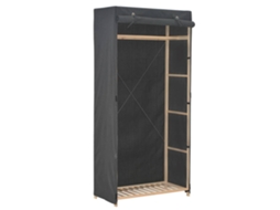Conjunto 1 Wardrobe, Wardrobes Vidaxl Cinzeto Tecido (n/a)