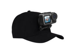 Rebe-gorra De Fotografia Para Osmo Action Com Acessório De Fixação Com Fecho Para Câmera Esportiva