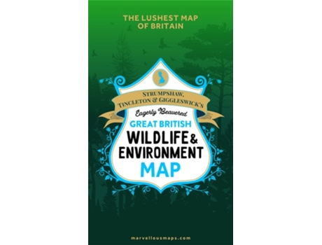 Livro Great British Wildlife amp Environment Map de Tincleton & Giggleswick Strumpshaw (Inglês)
