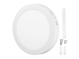 Lâmpada de Teto embutida led ultra fina redonda 18w 6000 6500k para corredor | S/MARCA
