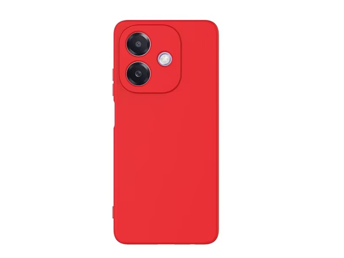 Capa Fléxivel para Oppo Oppo A40M OEM Silicone Vermelho