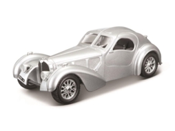 Carro Bugatti Atlantic 1/24 Prateado