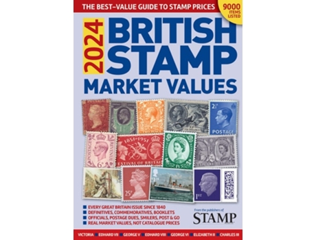 Livro 2024 British Stamp Market Values De Guy Thomas (inglês)