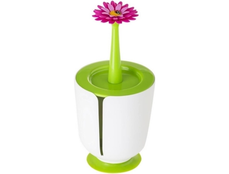 Suporte para Papel Higiénico  Flower Power (Polipropileno - Verde, Branco, Rosa)