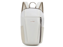Mochila leve com compartimentos internos, tecido impermeável, perfeita para deslocamentos diários, compras e caminhadas.