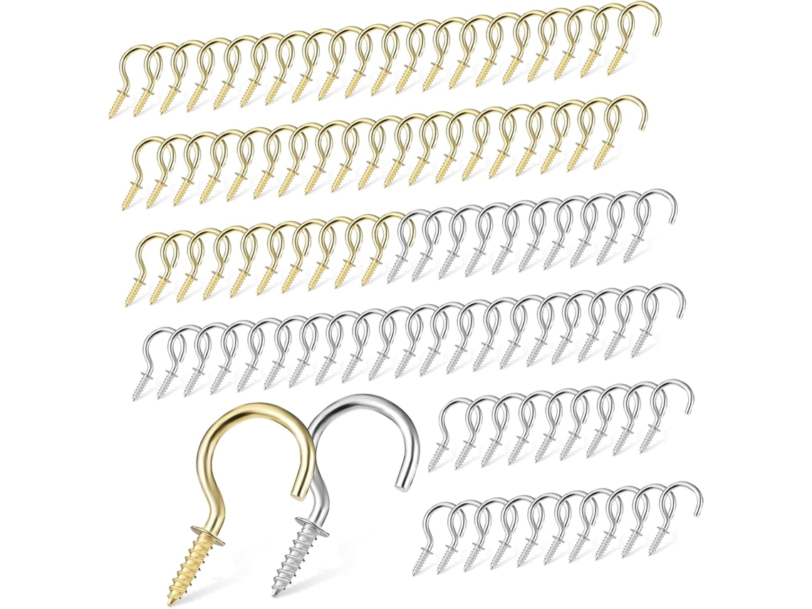 100 Ganchos Ganchos De Parede Em Material Resistente, Para Modelo 565