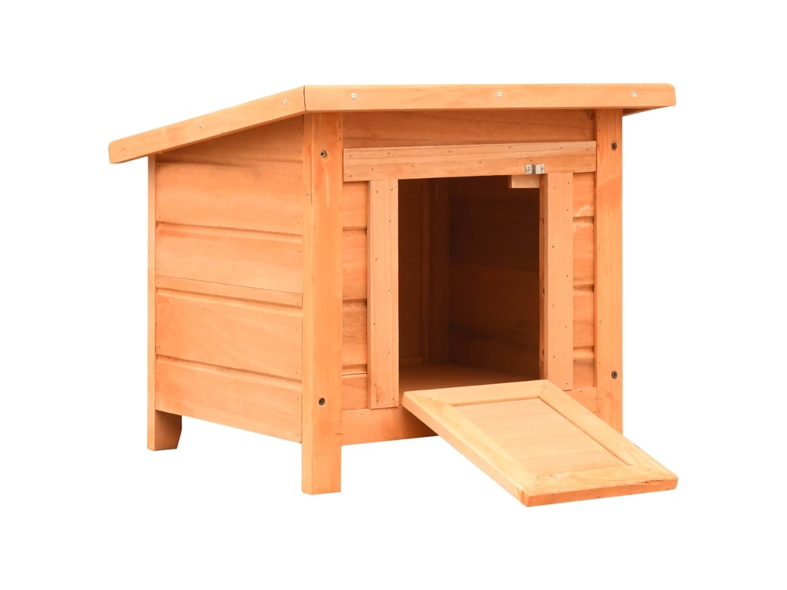Vidaxl Casa Pinho E Abeto Maciços 50x46x43,5 Cm