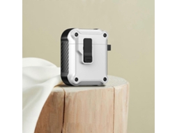 Capa protetora Eagle à prova de choque para fones de ouvido AirPods 1/2 com Switch. GIECY