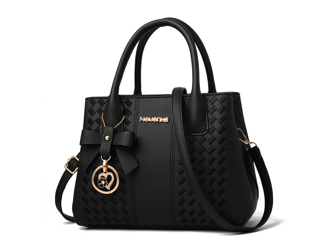 Bolsa Feminina/transversal New Boston 2026 preto YUNZII