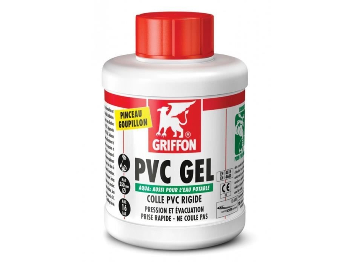 Frasco de Cola Pvc Aqua Gel 500 Ml GRIFFON