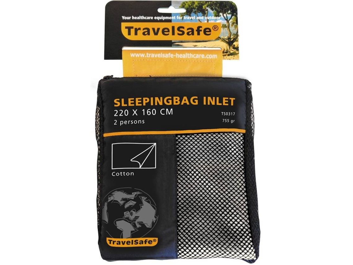 Travelsafe Saco de dormir com entrada para 2 pessoas da