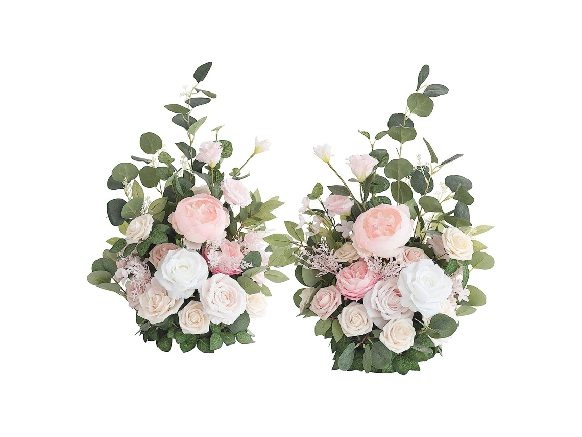 Arco De Casamento Com Flores Simuladas Laxiscreed Para Decorar Casamentos E Eventos