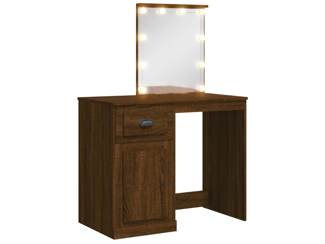 Dressing Table, Dressing Tables Vidaxl Cinzeto Madeira Processada (n/a)