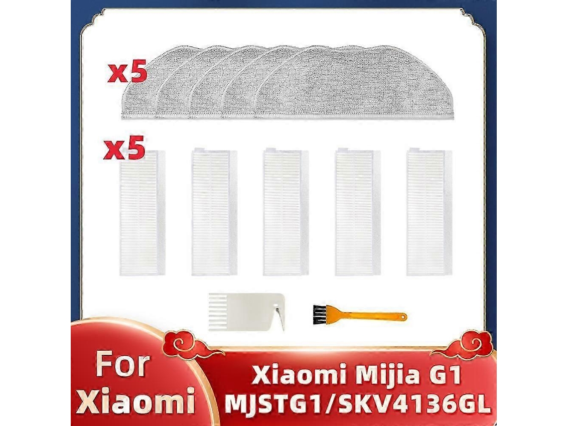 Replacement For Xiaomi Mijia Mi Robot Vacuum-mop Essential G1 Mjstg1 Skv4136gl Spare Parts Main Side Brush Hepa Filter Mop Rag Set K_glo