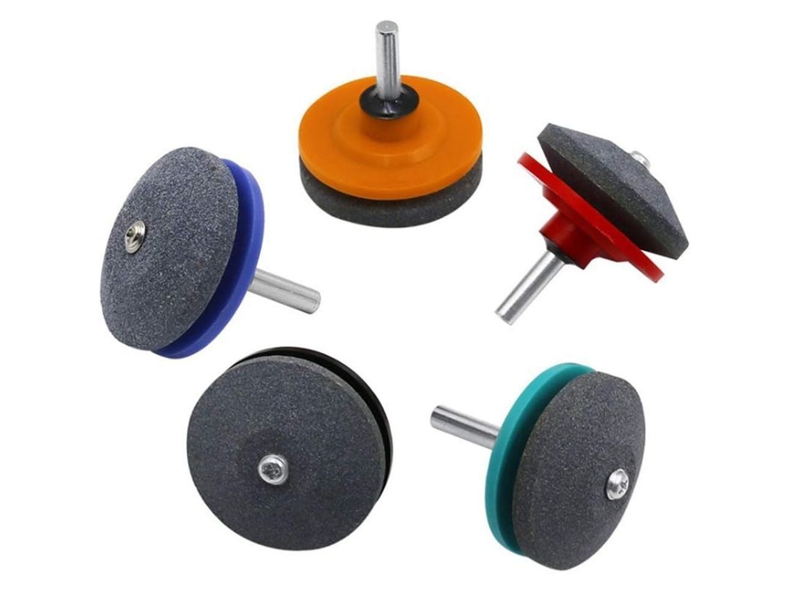 5 Afiadores De Cortacésped Universal, Ferramenta Multifuncional Para Furadeira Elétrica, Fixador De Ferramentas De Jardim