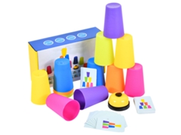 Copos De Empilhamento Rápido Para Crianças: Brinquedo Educativo Com Interação Familiar E Desenvolvimento De Habilidades