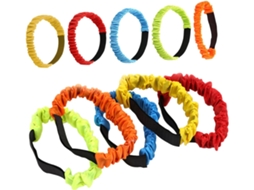Inoomp Conjunto De 30-faixas Elásticas Coloridas Para Os Pés, Ideais Para Atividades Interativas Em Equipe Adultos
