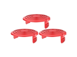 Conjunto de 4 Tampas de Carretel em Abs S/MARCA para Peças de Reposição Black Decker K8d