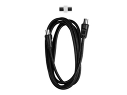 Cabo Coaxial Mm EKON Preto