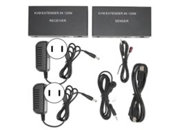 Extensor de Interface Multimídia Mali 4K HD via Cat 5e 6, 120m, para Teclado, Mouse, Plug Us