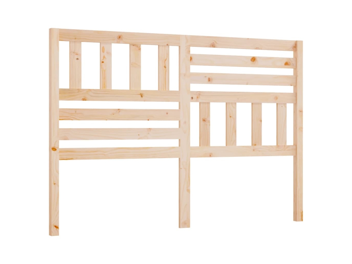 Bed Headboard, Bed Headboards Vidaxl Marrom Madeira De Pinho (146 X 100 Cm)