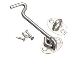 Pestillo De Acero Inoxidable Para Cobertizo Y Puerta - Pestillo Silencioso - 4 Piezas (100mm) Con Tornillos Incluidos