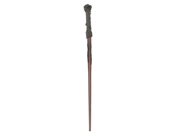 Varinha Mágica de Mago de 15 Polegadas com Textura de Madeira, Durável e Leve, em Resina de PVC, para Cosplay, Festas e Jogos de RPG - Tipo 1