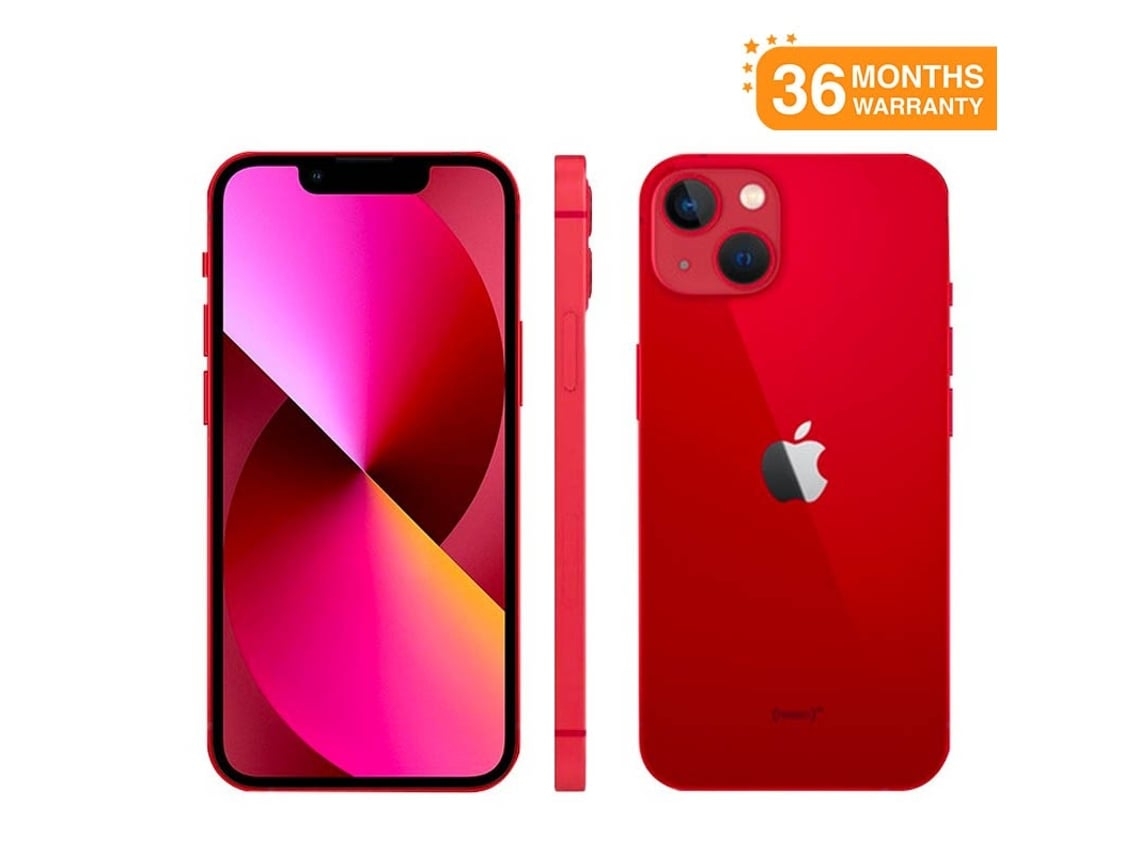 iPhone 13 APPLE (Recondicionado Marcas Mínimas - 6.1'' - 128 GB - Vermelho)