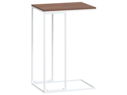 Side Table, Side Tables Vidaxl Branco Madeira Processada (40 X 30 X 59 Cm)