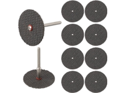 Pacote Com 10 Discos De Corte 32mm 1, 25 Polegadas Para Esmerilhadeira Angular, Rodas De Resina Ultrafinas 32mm Com Eixo
