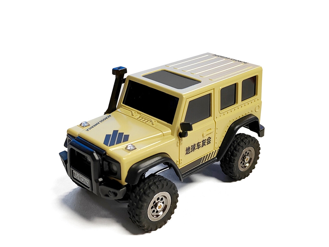 Versão Rtr Cinza Ldarc X43 1/43 2.4g 4wd Rc Carro Corrida Rock Crawler Modelos Veículos Off road Brinquedos Corrida com Comando MDUG