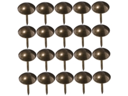 Conjunto De 100 Tachas Decorativas Ferro Para Estofamento Sofás,