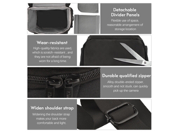 Bolsas Para Cámara Canon Dslr: Mochilas Pequeñas, Bandoleras Y Fundas Para Cámaras Dslr