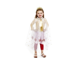 Kit Princesa Corações Infantil Tutu e capa de coração