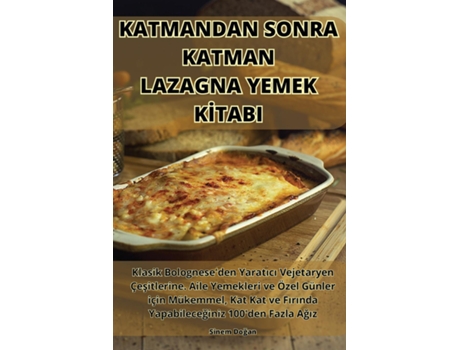Livro KATMANDAN SONRA KATMAN LAZAGNA YEMEK KITABI de Sinem Dogan (Inglês)