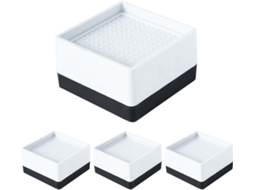 Elevadores De Mesa Para Pés De Móveis, 4 Unidades Empilháveis