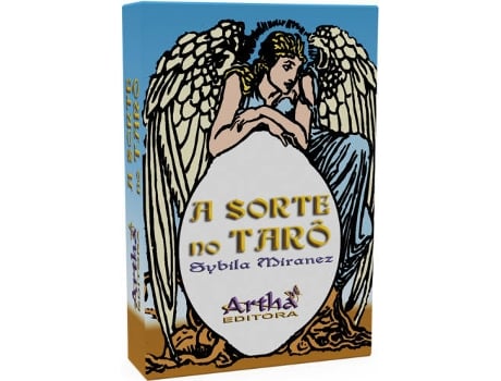 Livro A Sorte no Tarô de Sybila Miranez (Português do Brasil)