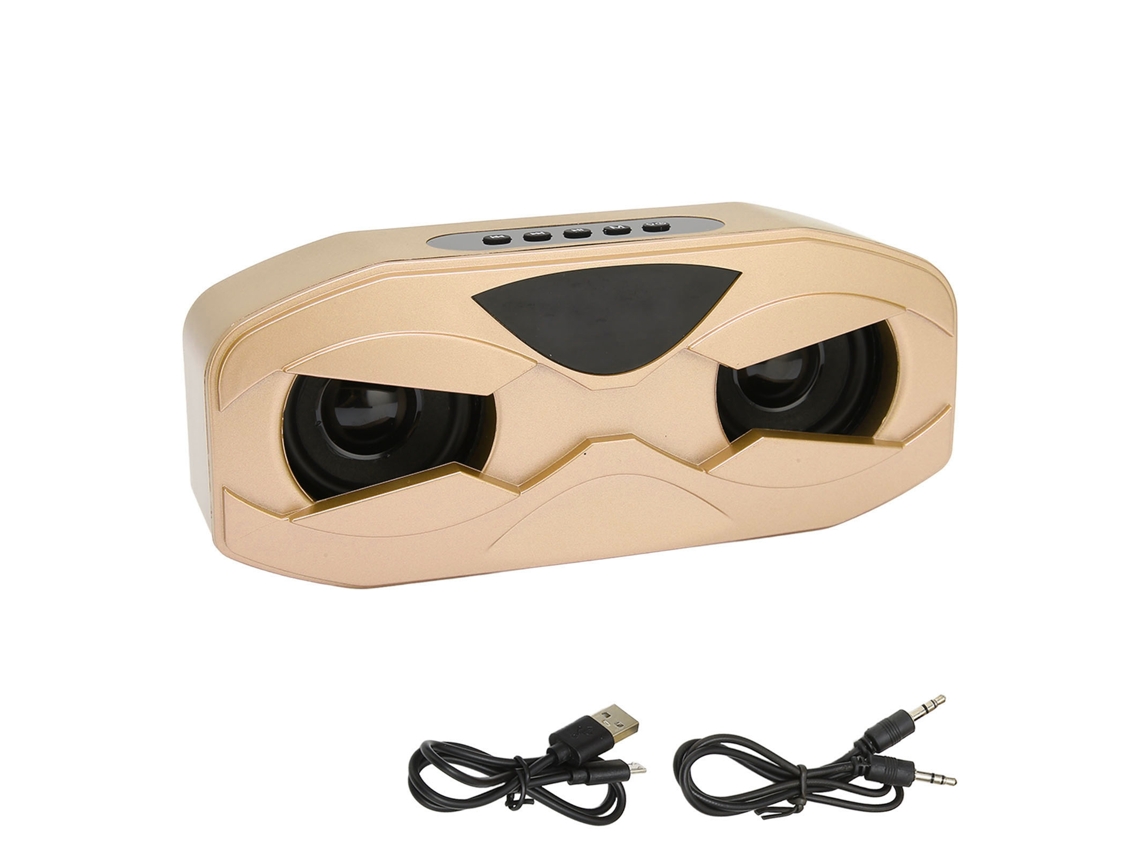 Caixa de Som Bluetooth Sem Fio EOOCOO (tela Led, Subwoofer)