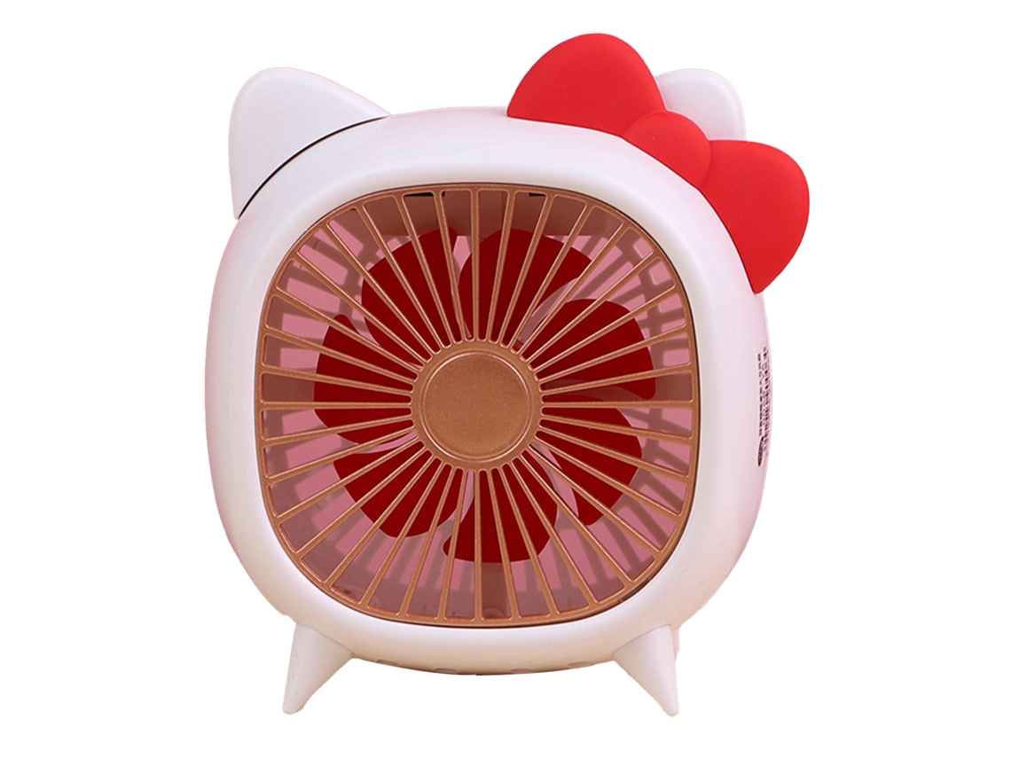 Ventilador de Mesa Usb Portátil Pequeno Cute para Dormitório